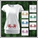 Vtipné dámske tehotenské tričko s potlačou Ruky