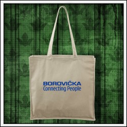 Vtipný darček, vtipná taška Borovička connecting people