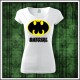 Vtipný darček dámske tričko Batgirl paródia batman