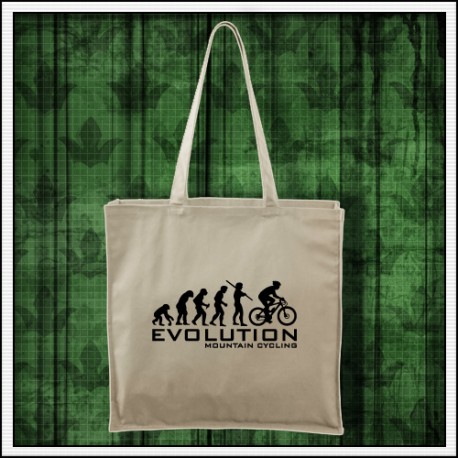 Vtipná cyklistická taška prírodná Evolution Mountain Cycling