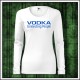 Vtipné dámske dlhorukávové tričko Vodka