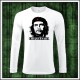 Pánske dlhorukávové biele tričko Che Guevara