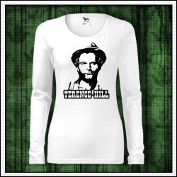 Dámske dlhorukávové retro tričko Terence Hill retro darček