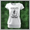 Vtipné dámske tričká s patentom Poľovník
