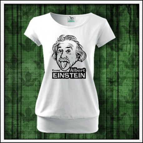 Dámske tričko s patentom Albert Einstein