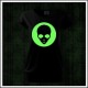 Dámske svietiace tričko s patentom Alien