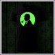 Unisex tričko s fosforovou potlačou Sherlock Holmes