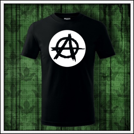 Detské trička svietiace v tme Anarchy